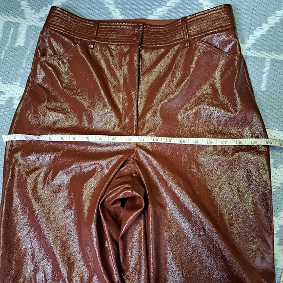 Aritzia Wilfred Faux Leather Funk Pant in Rustique - Picture 13 of 16
